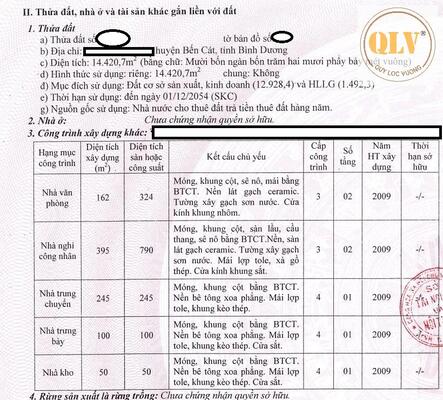 BÁN ĐẤT XƯỞNG SKC TẠI BÀU BÀNG, BÌNH DƯƠNG – 14.420m²