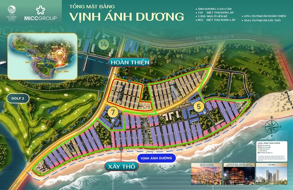 Vịnh Bình Minh - LIỀN KỀ XÂY THÔ 60m2 - LÔ PHỔ THÔNG- Phân Khu Châu Mỹ- Vinhomes Hạ Long Xanh (Vinhomes Global Gate Hạ Long)
